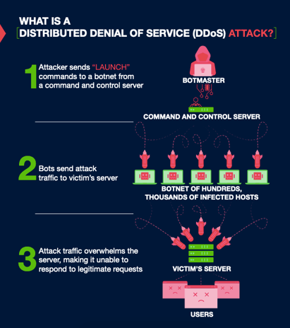 What is a Distributed Denial of Service (DDoS) attacks