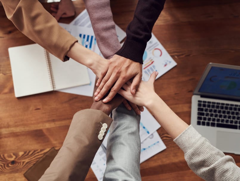 people-team-hands